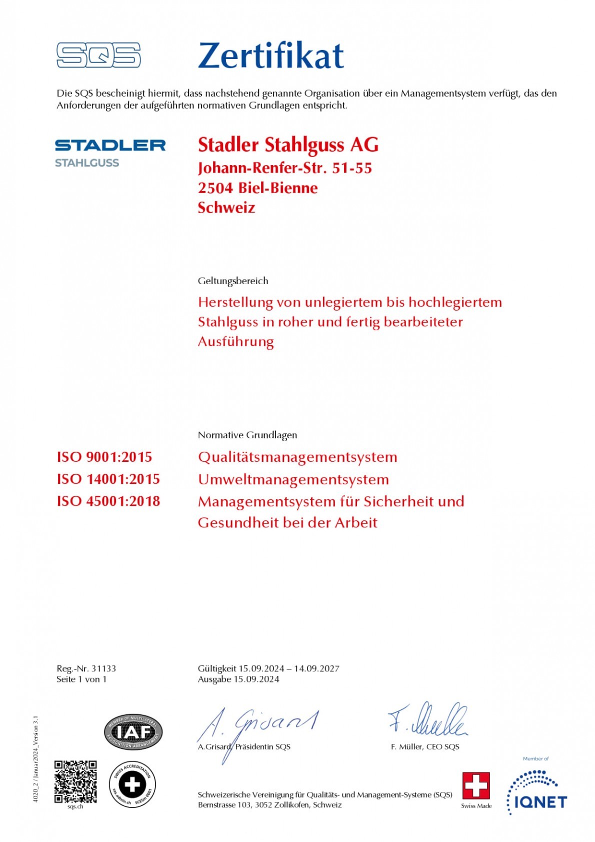 ISO 9001:2015